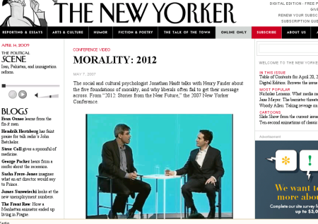 Jonathan Haidt Jonathan Haidt on the five foundations of morality