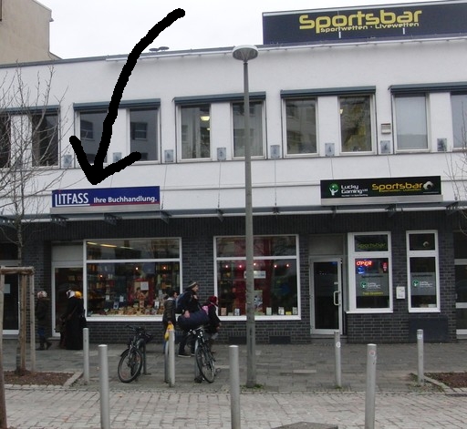 Eine kleine Buchhandlung in der Dortmunder Nordstadt (foto: zoom)