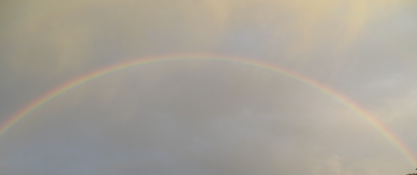 ZUr Zeit gibt es viele Regenbogen im Hochsauerland. (foto: zoom)